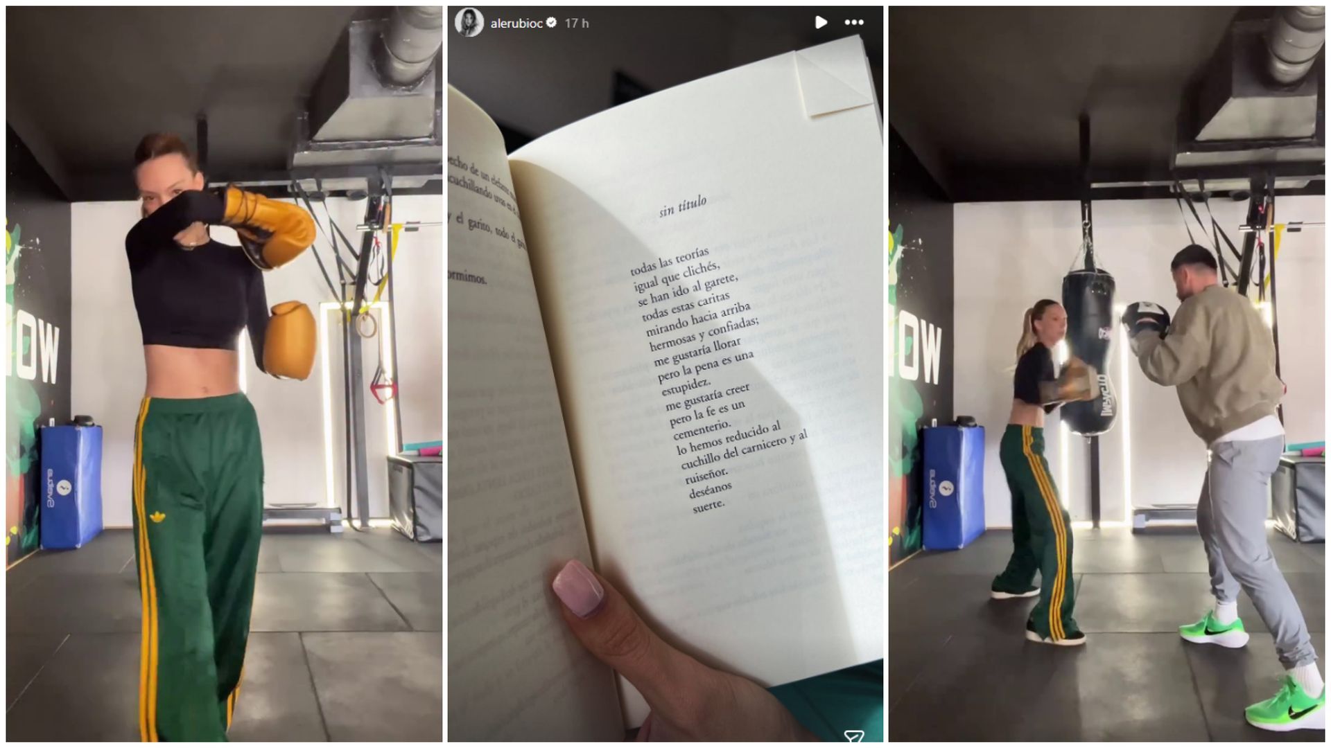 Del boxeo a la lectura: los últimos movimientos de Alejandra Rubio en redes tras salir a la luz su posible embarazo