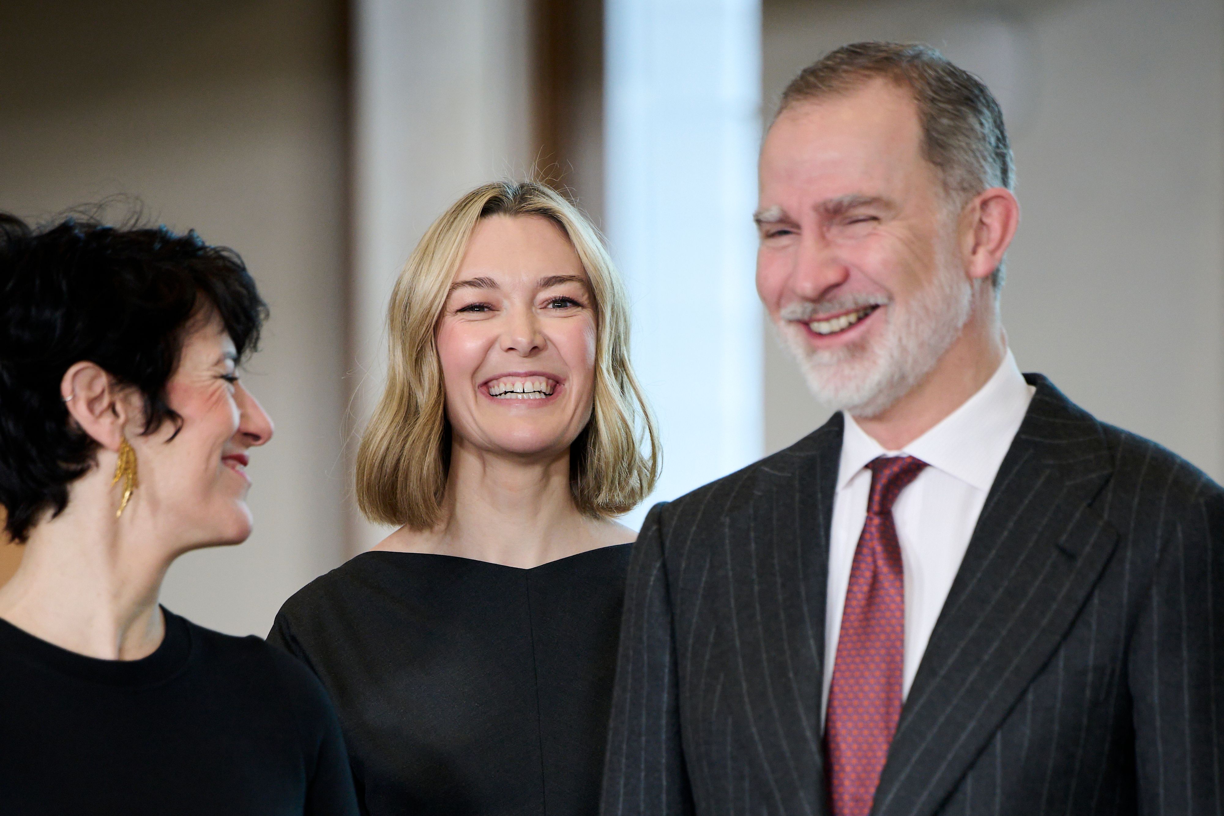 Don Felipe y Marta Ortega