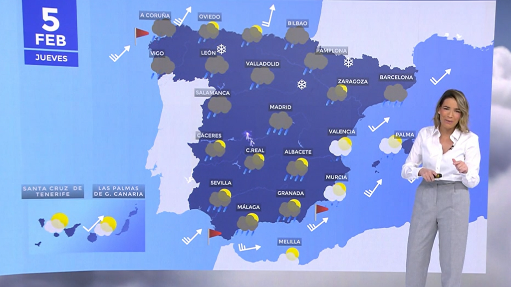 Lluvias más intensas y persistentes en el territorio nacional