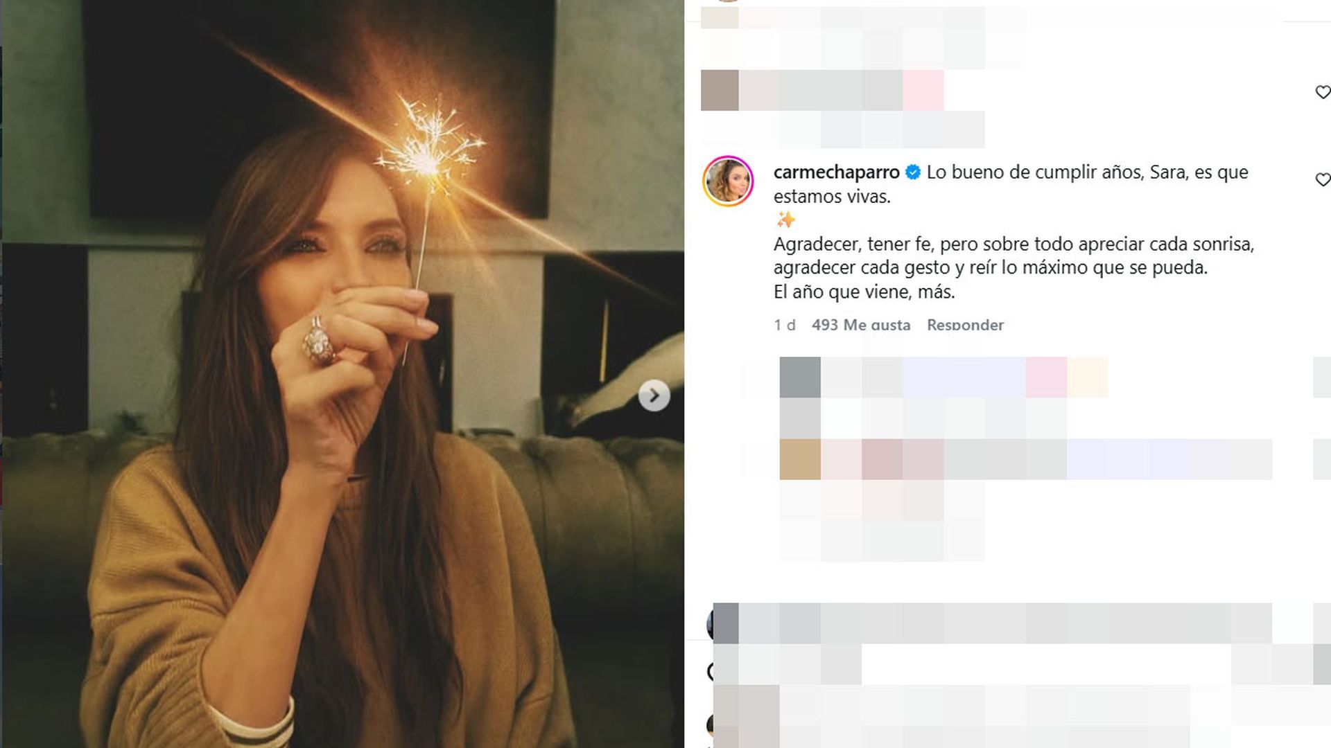 El mensaje de Carme Chaparro a Sara Carbonero