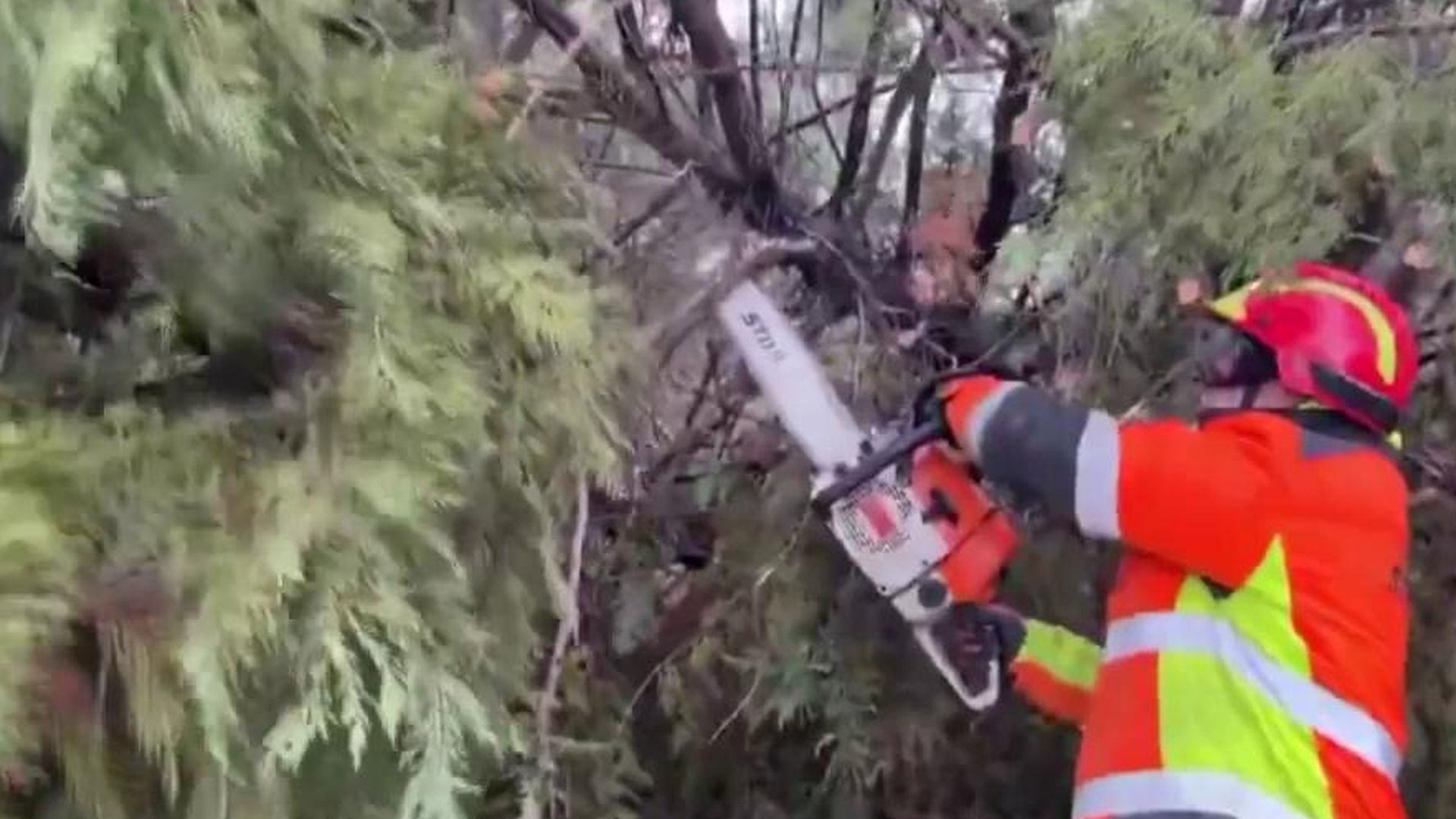 En la Comunidad de Madrid el principal problema ha sido el viento: avisos amarillos por rachas de viento 80 km/h