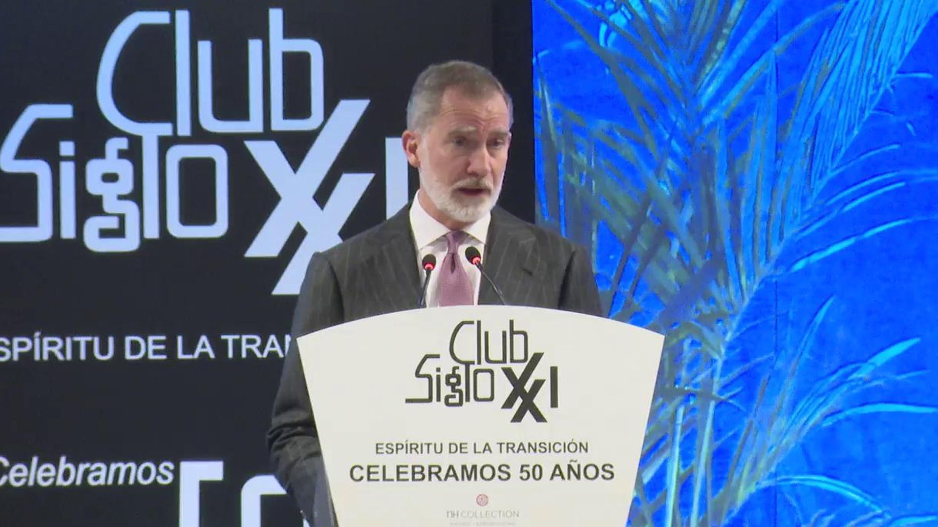 Felipe VI, a los afectados por la borrasca: "Nuestro país es fuerte"