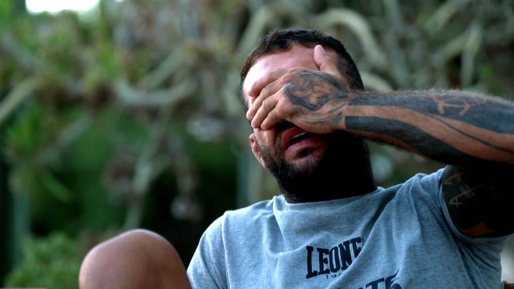 Franco Tenaglia se emociona con la sorpresa de su familia