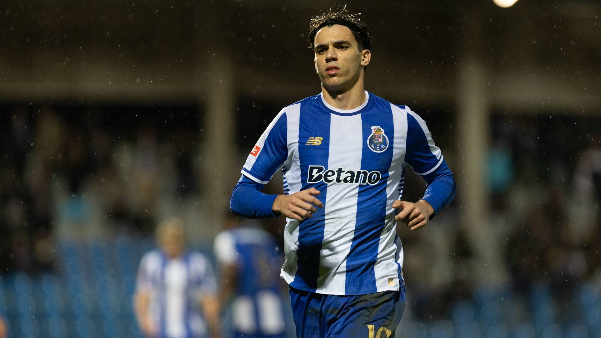 Gabri Veiga durante un encuentro en Portugal