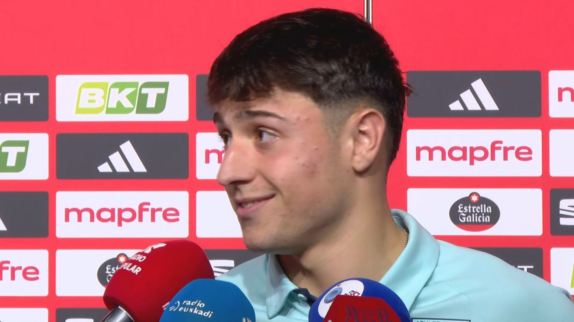 Iker Monreal habla de su debut con el Athletic