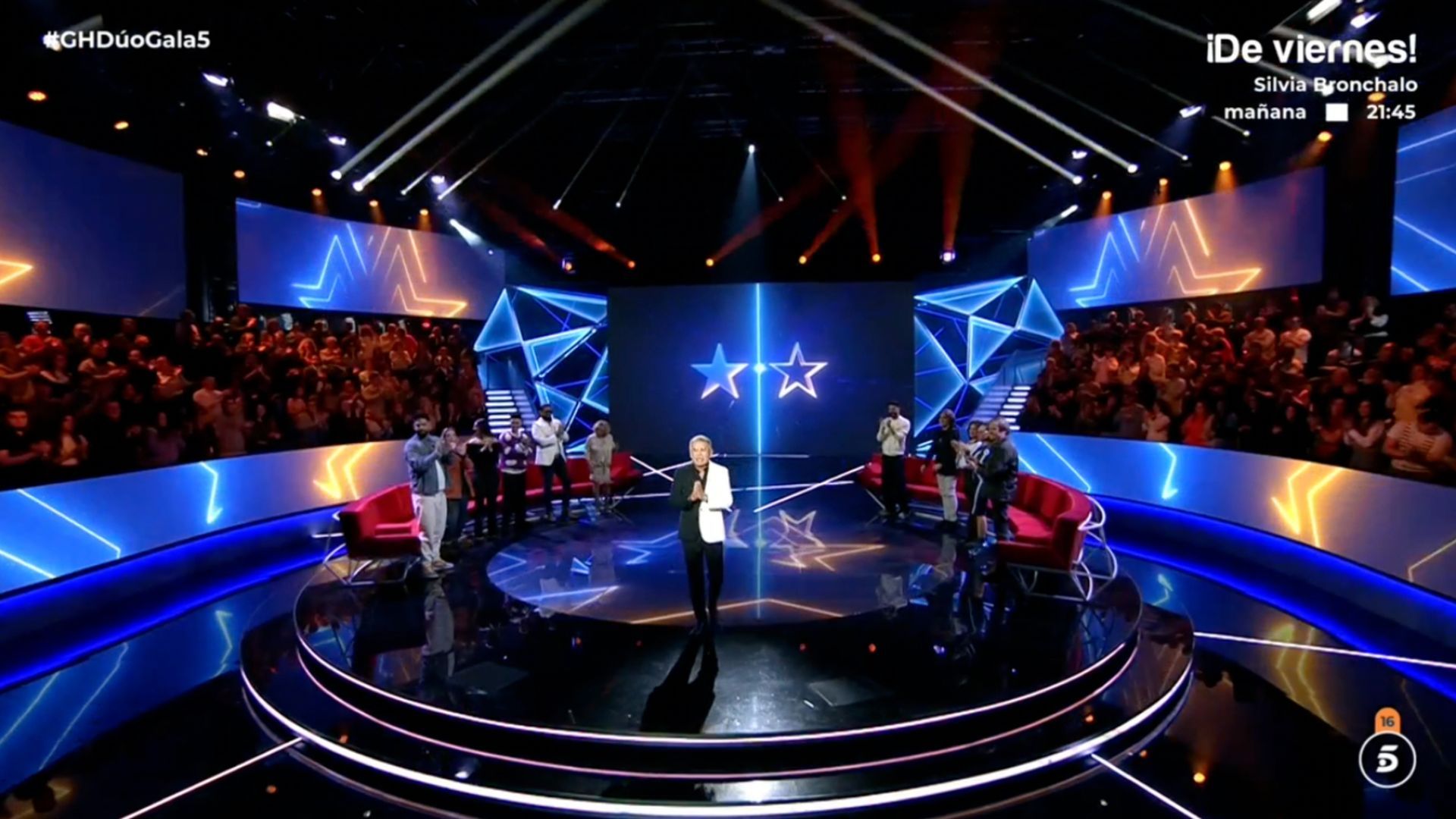 Jorge Javier, en plató