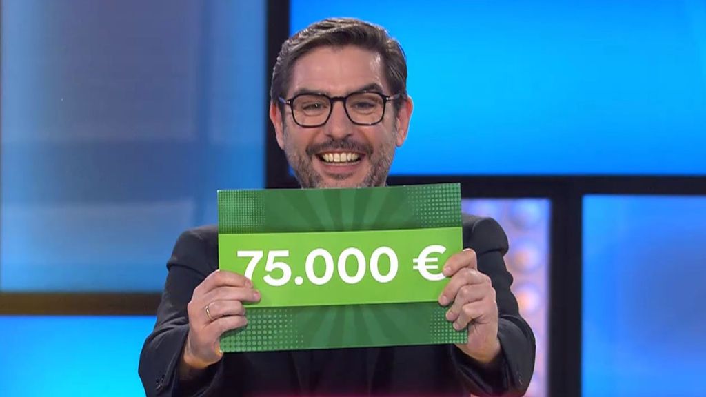 El plató de '¡Allá tú!' se convierte en una fiesta: Iván se lleva 75.000 euros