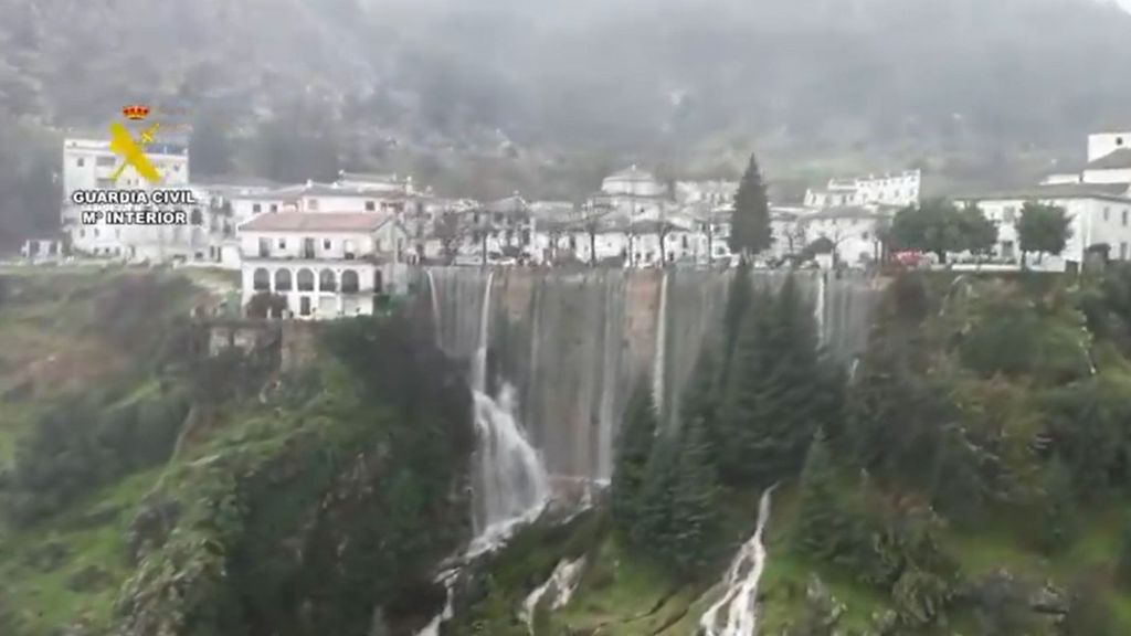 Las impactantes imágenes aéreas de Grazalema