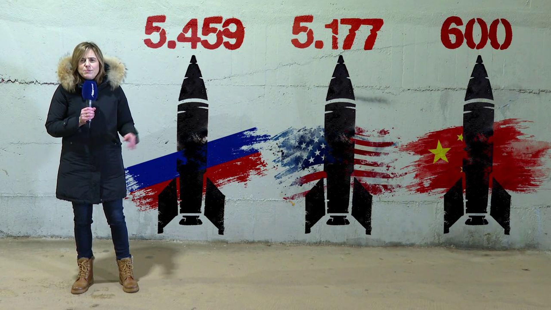 Las ojivas nucleares de las grandes potencias