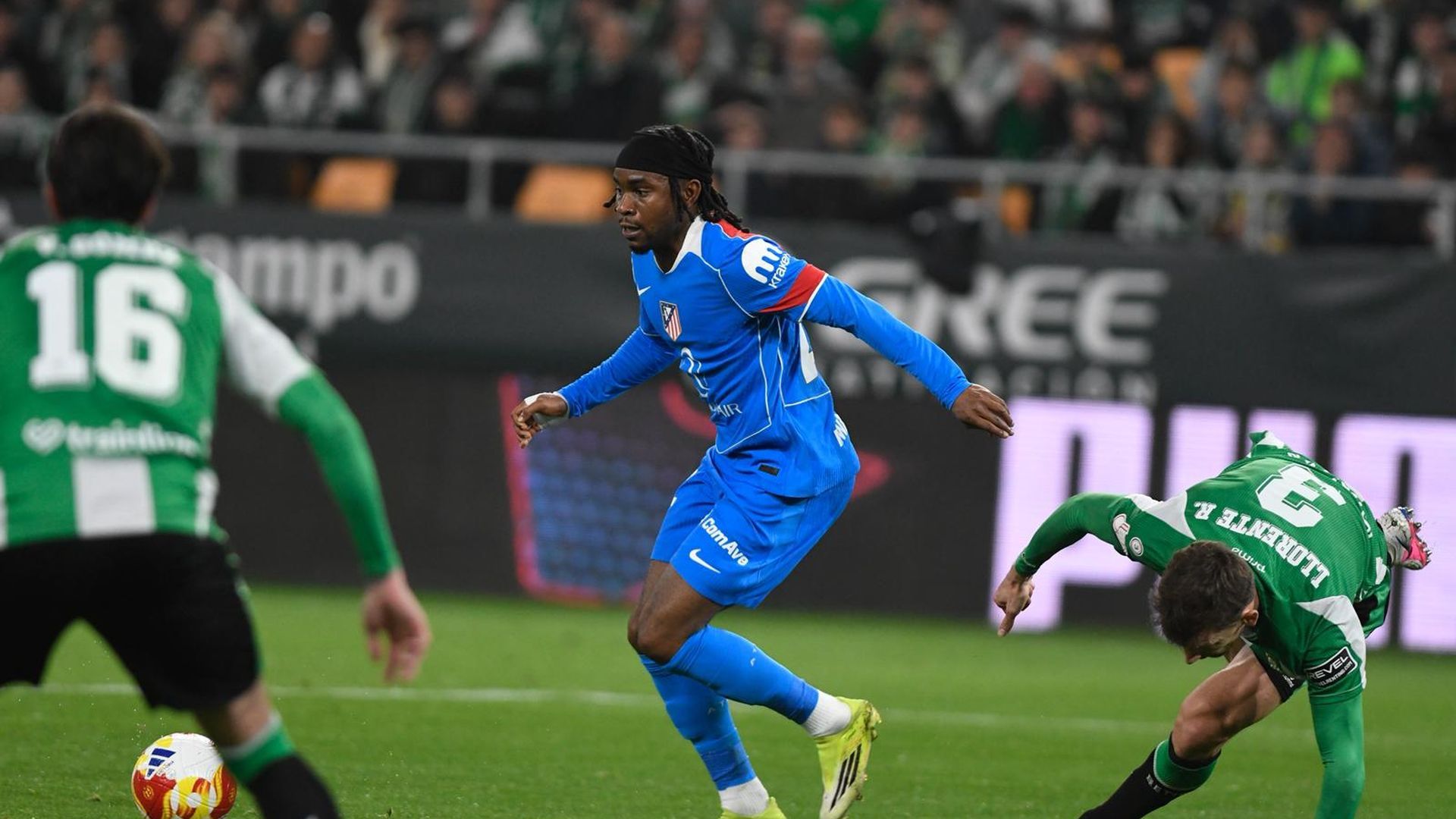 Lookman, en el Real Betis-Atlético de Copa