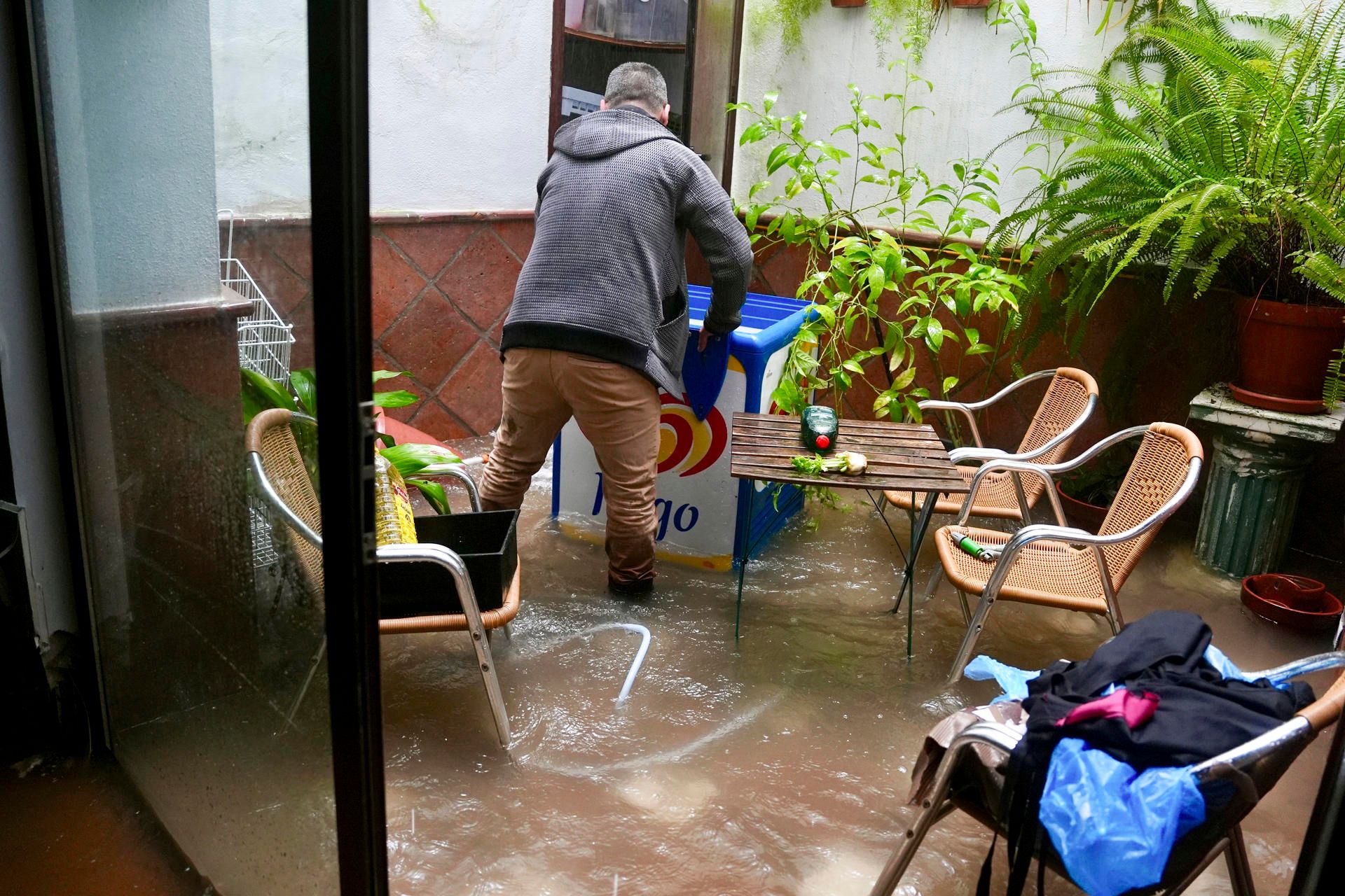 Los estragos de la borrasca Leonardo en la península, en imágenes