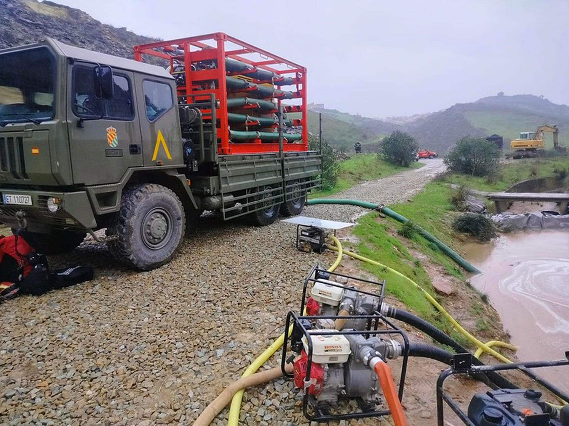 Los estragos de la borrasca Leonardo en la península, en imágenes