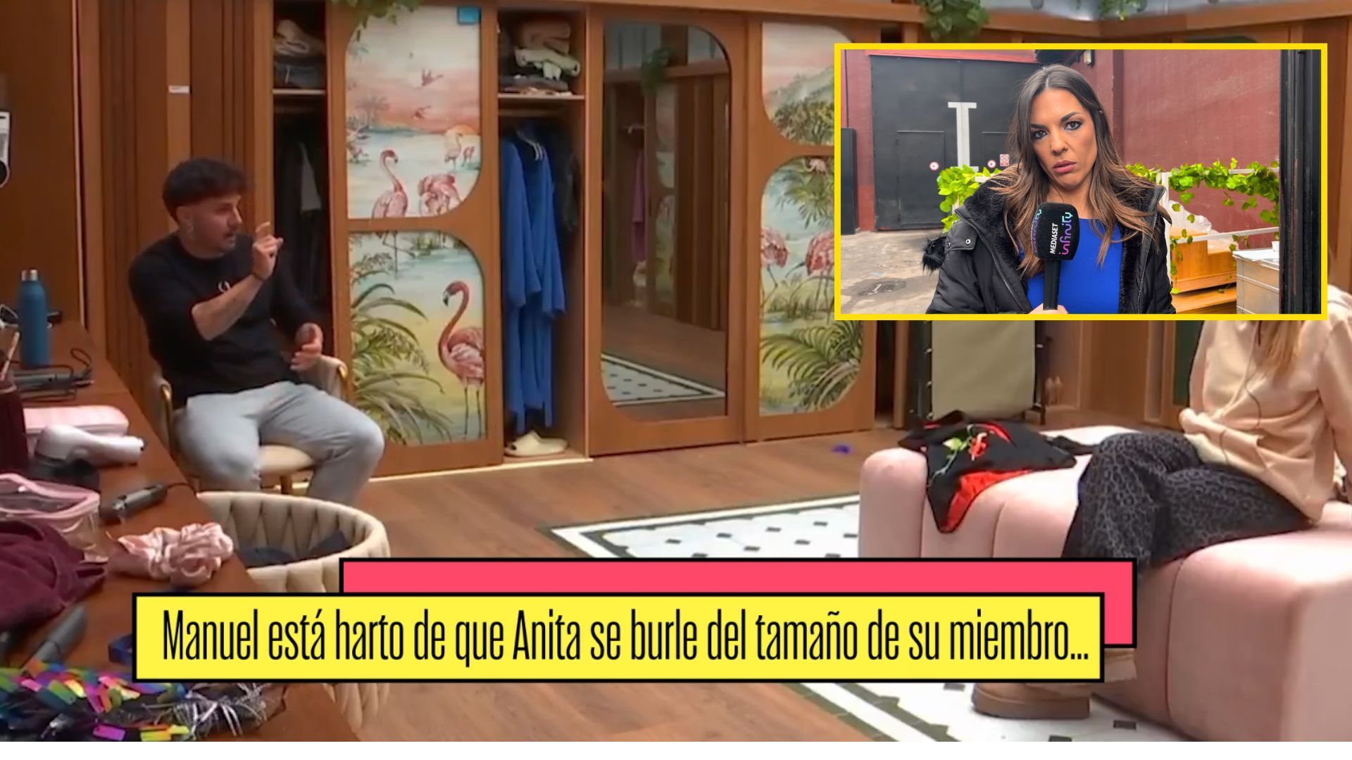 Manuel está harto de que Anita se burle del tamaño de su miembro: "Me parece feo"