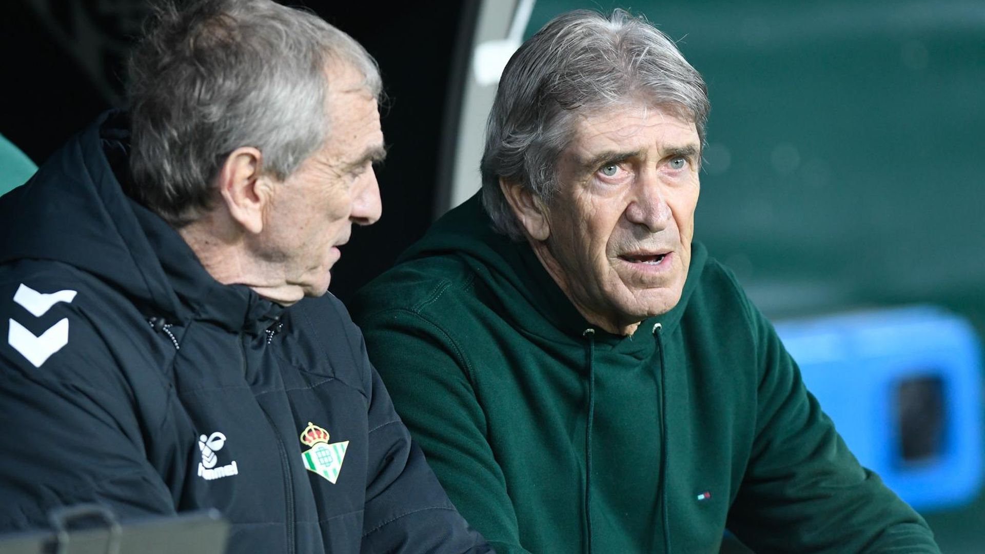 Manuel Pellegrini, en el Betis-Atlético de Madrid. Manuel Pellegrini, en el Betis-Atlético de Madrid.