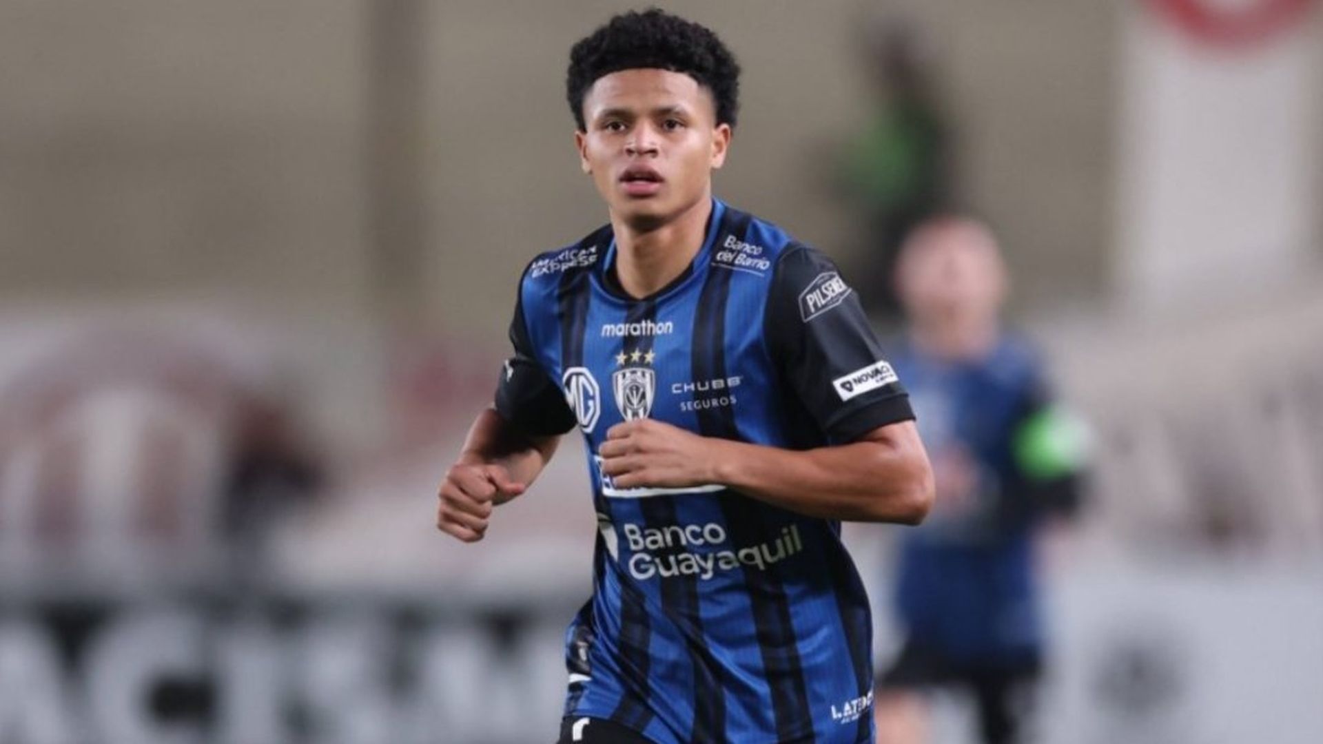 Patrik Mercado, con Independiente del Valle