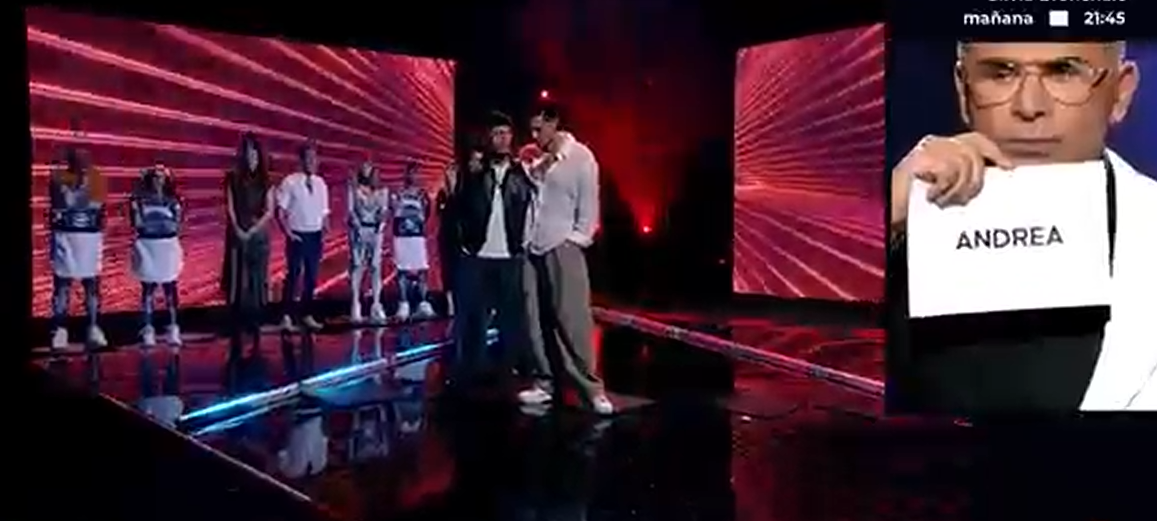 Andrea, segundo expulsado de la noche