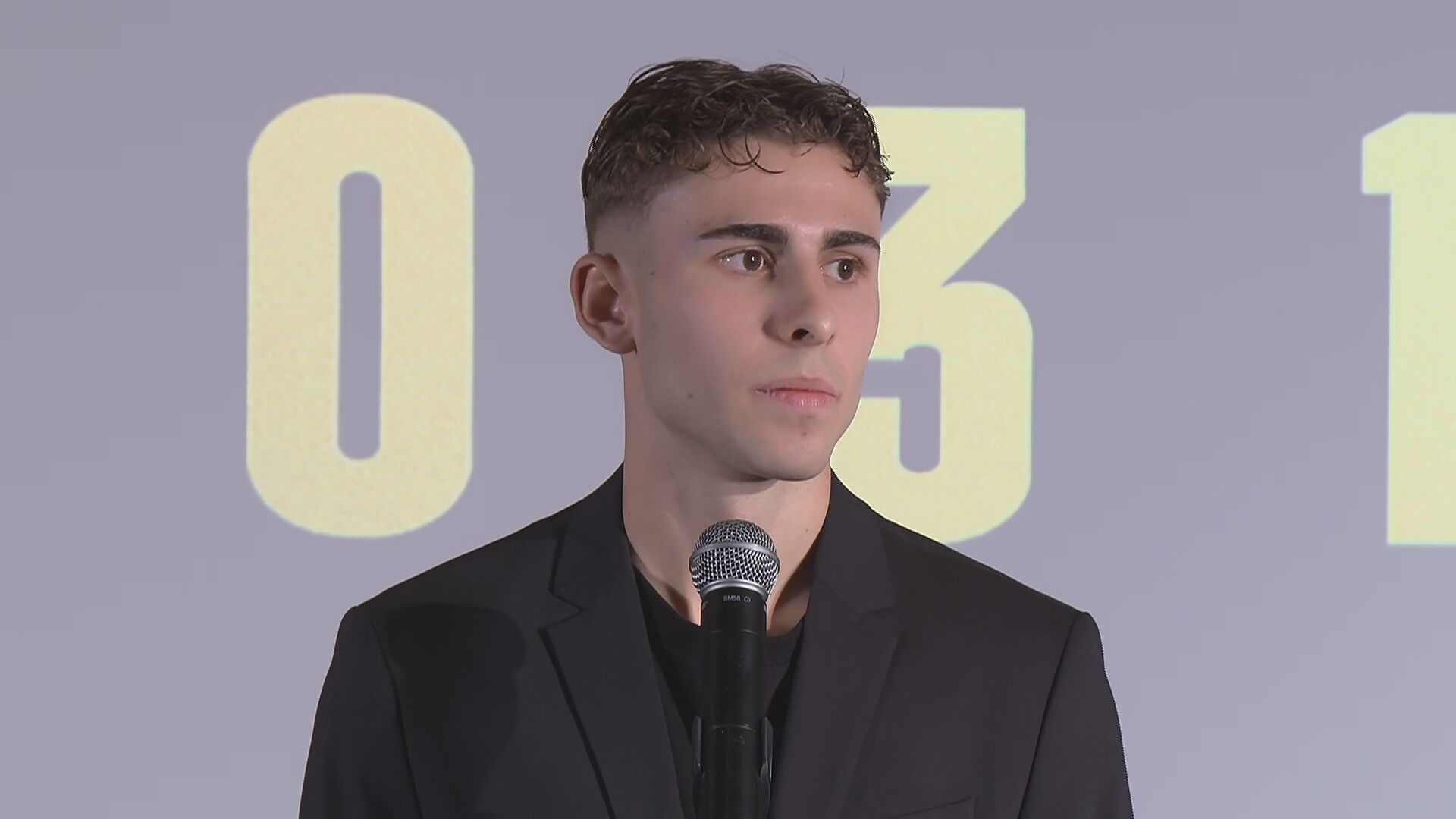 Fermín en su acto de renovación