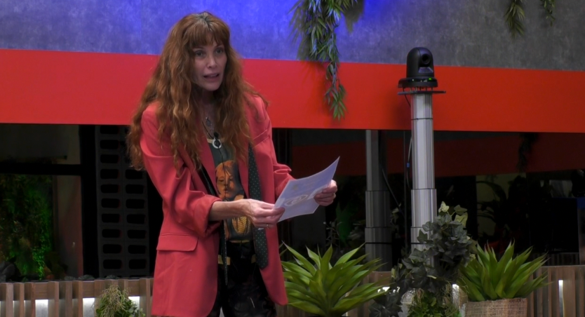 Cristina en la fiesta del tiempo