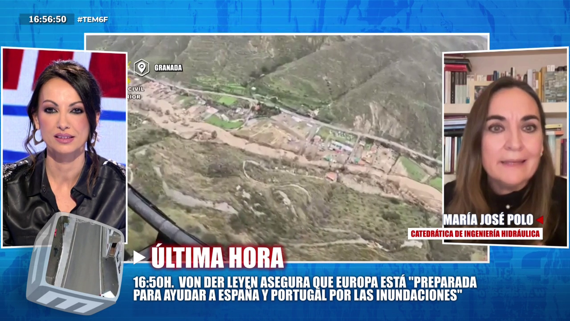 La ingeniera ha reconocido que "nunca hemos estado mejor preparados" en infraestructura hidráulica