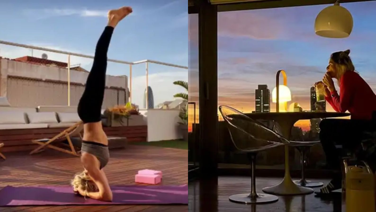 La terraza con vistas de la casa de Santi Millán