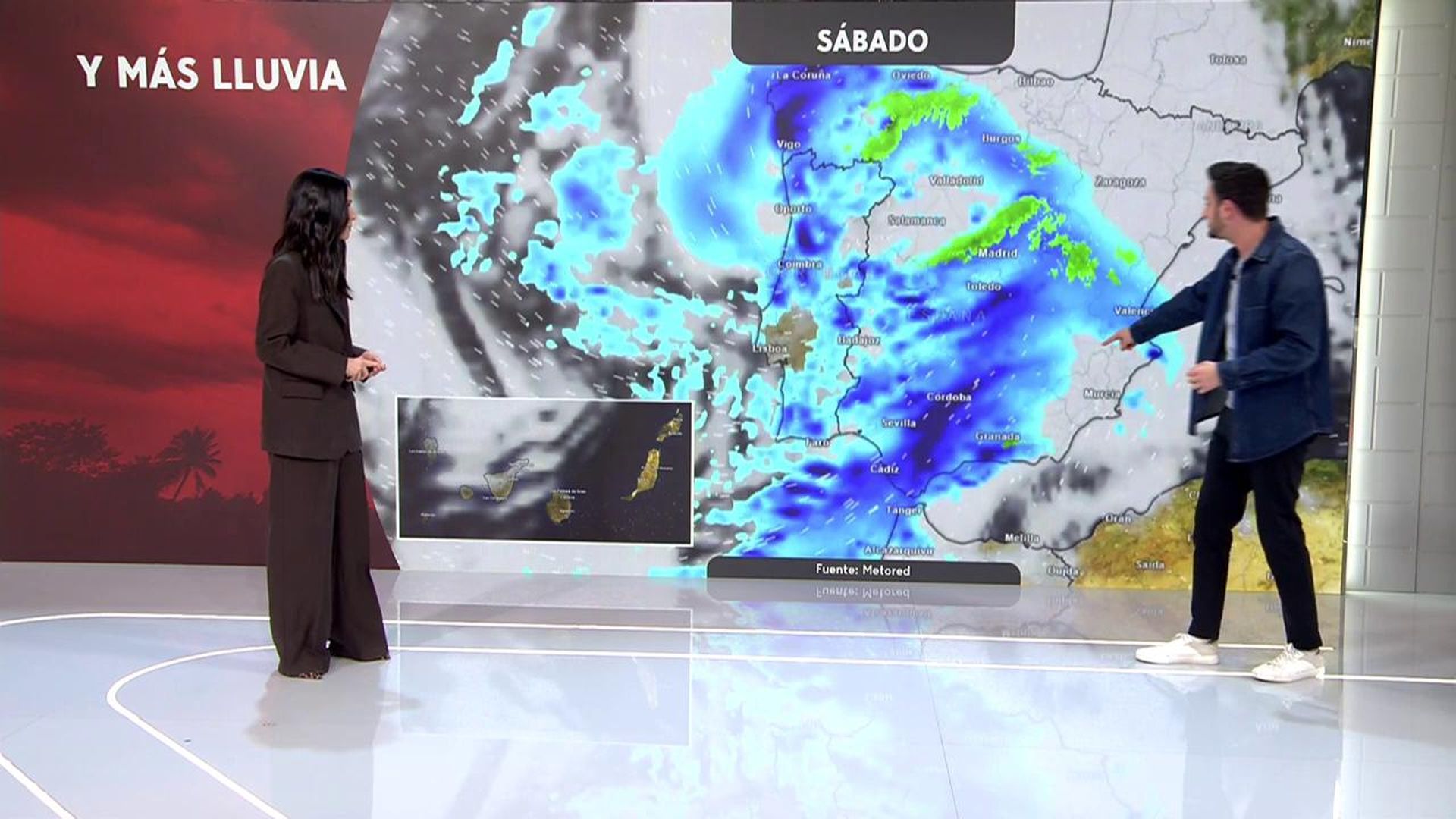 Llega Martha, que podría traer nieve hasta en Madrid