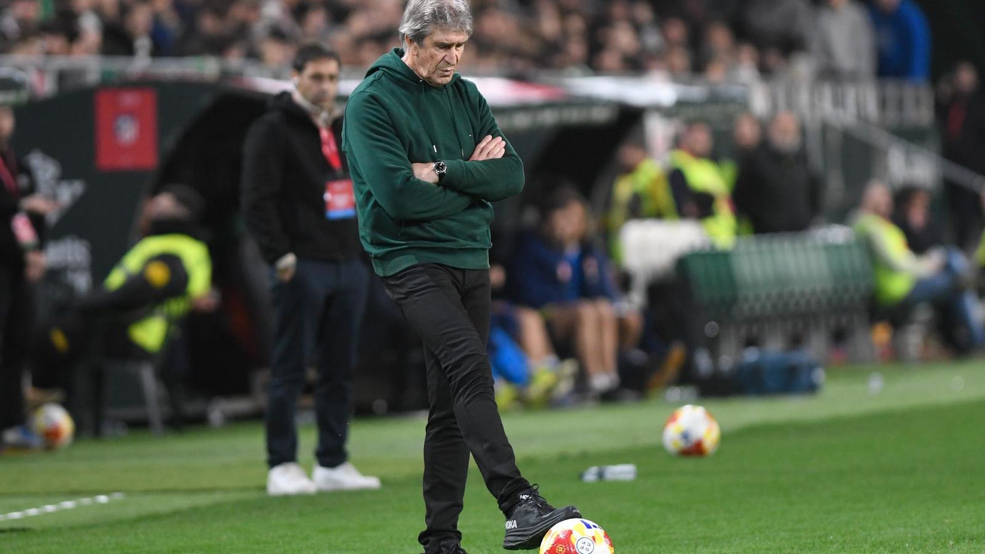 Manuel Pellegrini, ante el Atlético de Madrid