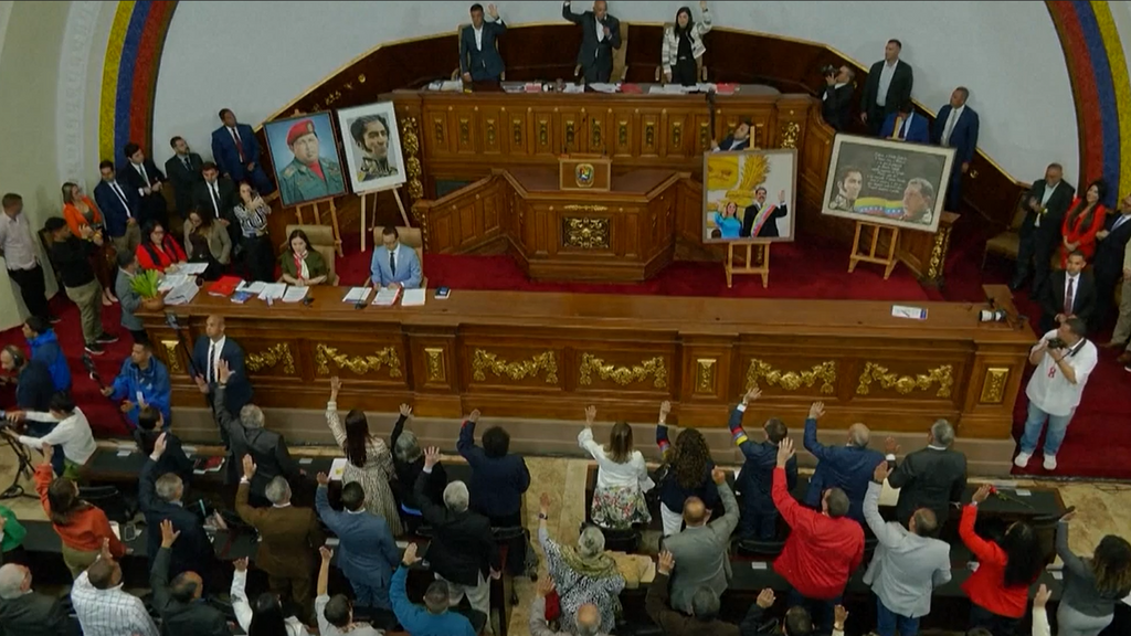 El Parlamento de Venezuela aprueba en primer debate ley de amnistía para los presos políticos