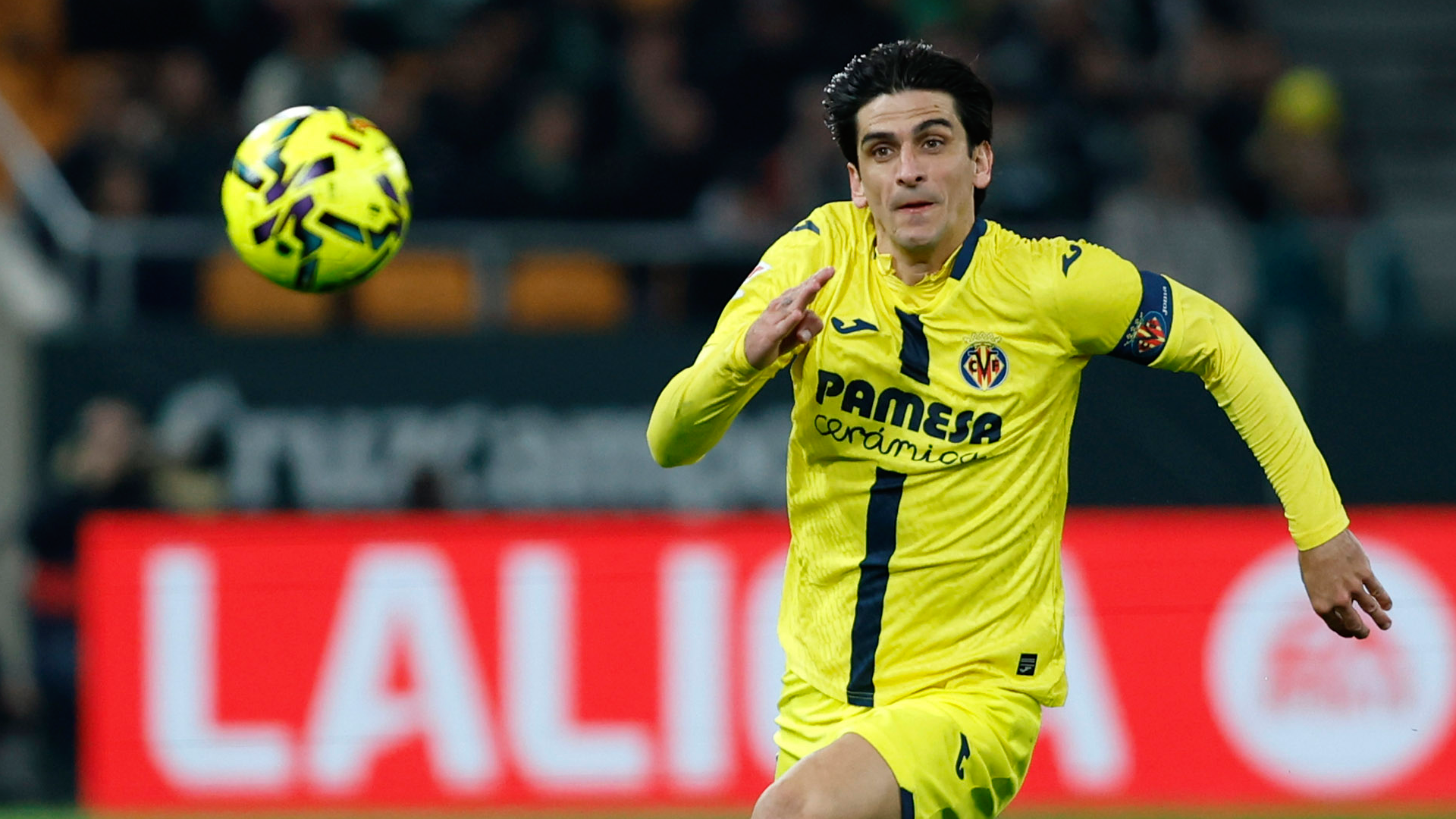 Gerard Moreno, en un partido del Villarreal