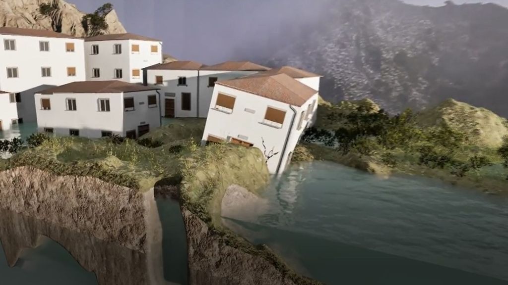 Qué son los hidrosismos que han convertido Grazalema en un pueblo fantasma: así se ve el fenómeno en realidad aumentada