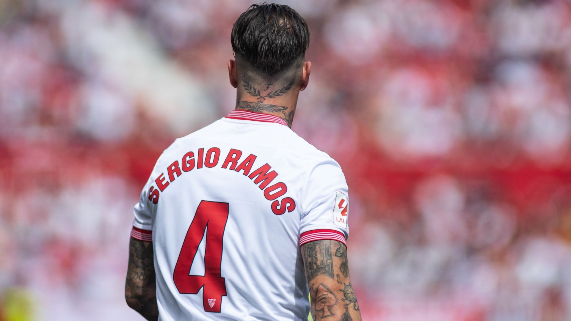 Sergio Ramos en el Sevilla