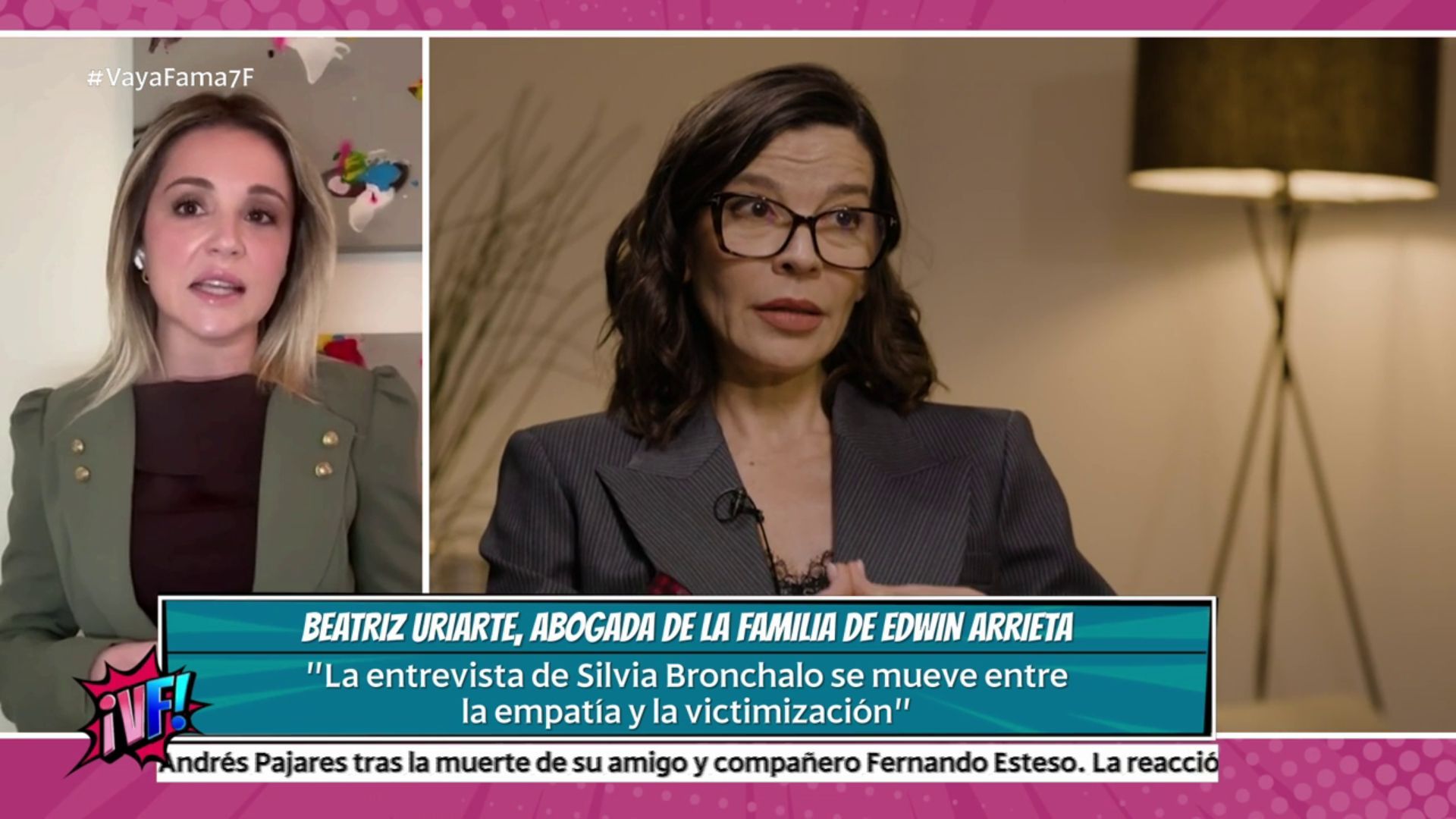 La abogada de la familia de Arrieta, tajante con Silvia Bronchalo tras su entrevista: "Se victimiza"