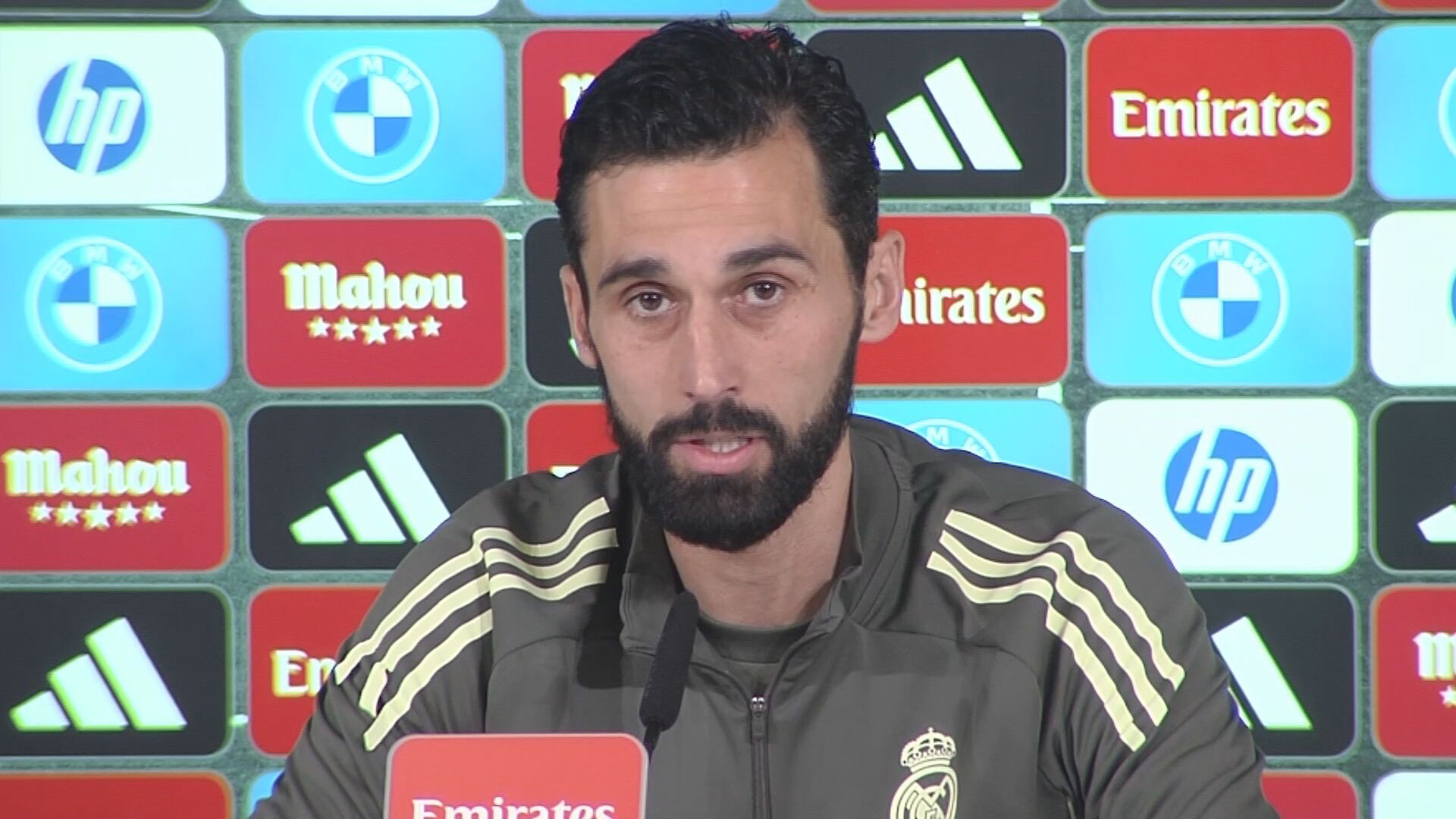 Arbeloa, en rueda de prensa
