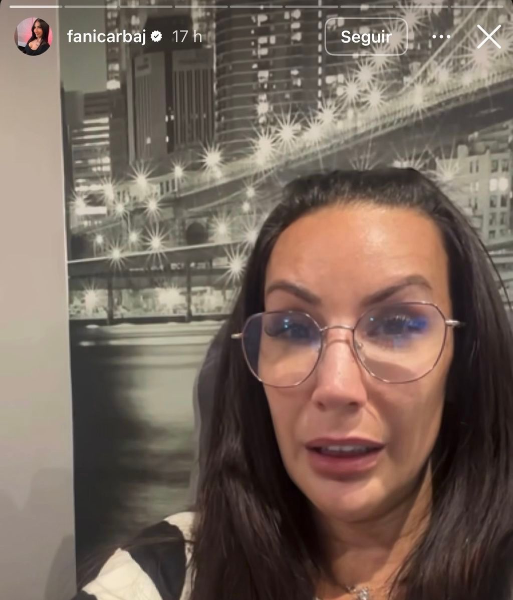 Fani Carbajo explica la difícil decisión que ha tomado