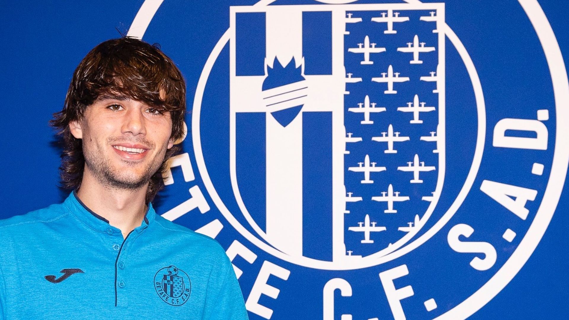 Julen Jon Guerrero, en su presentación con el Getafe