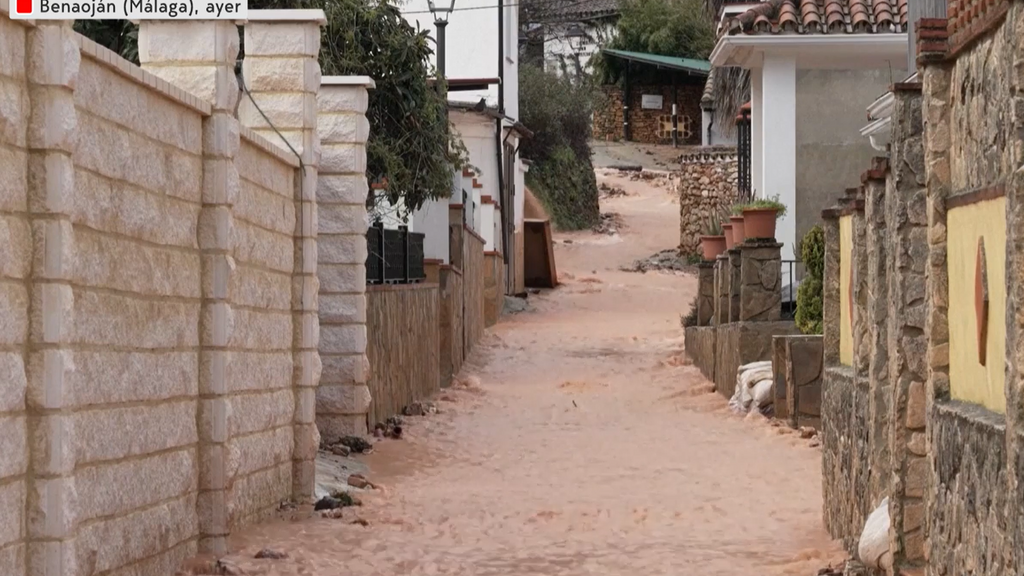 Registrados varios terremotos en diversos municipios de Málaga tras las fuertes lluvias: ya hay más de 11.000 desalojados