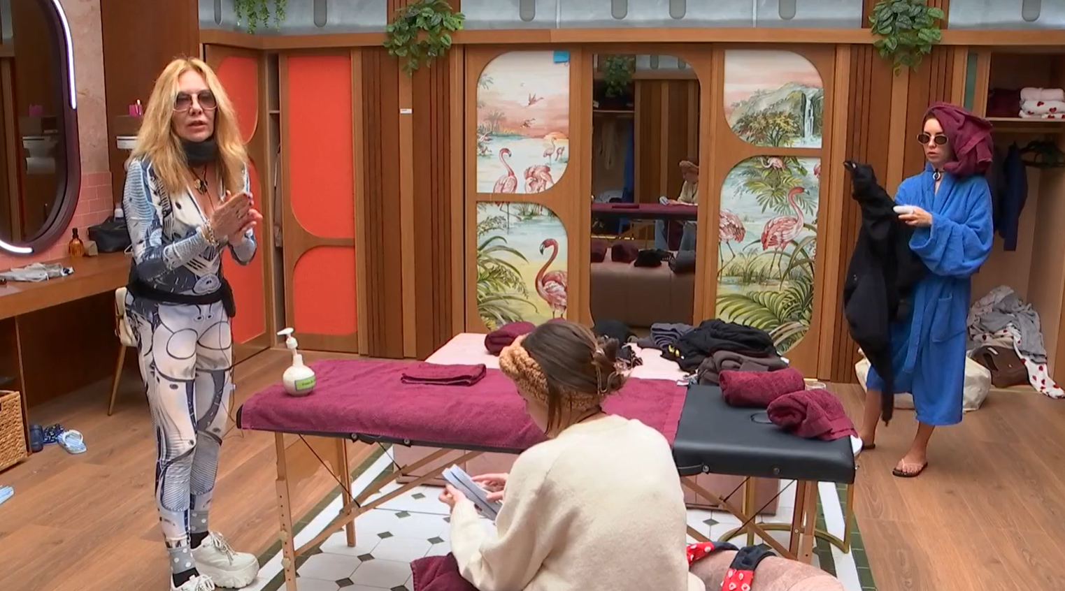 Belén, Sandra y Anita