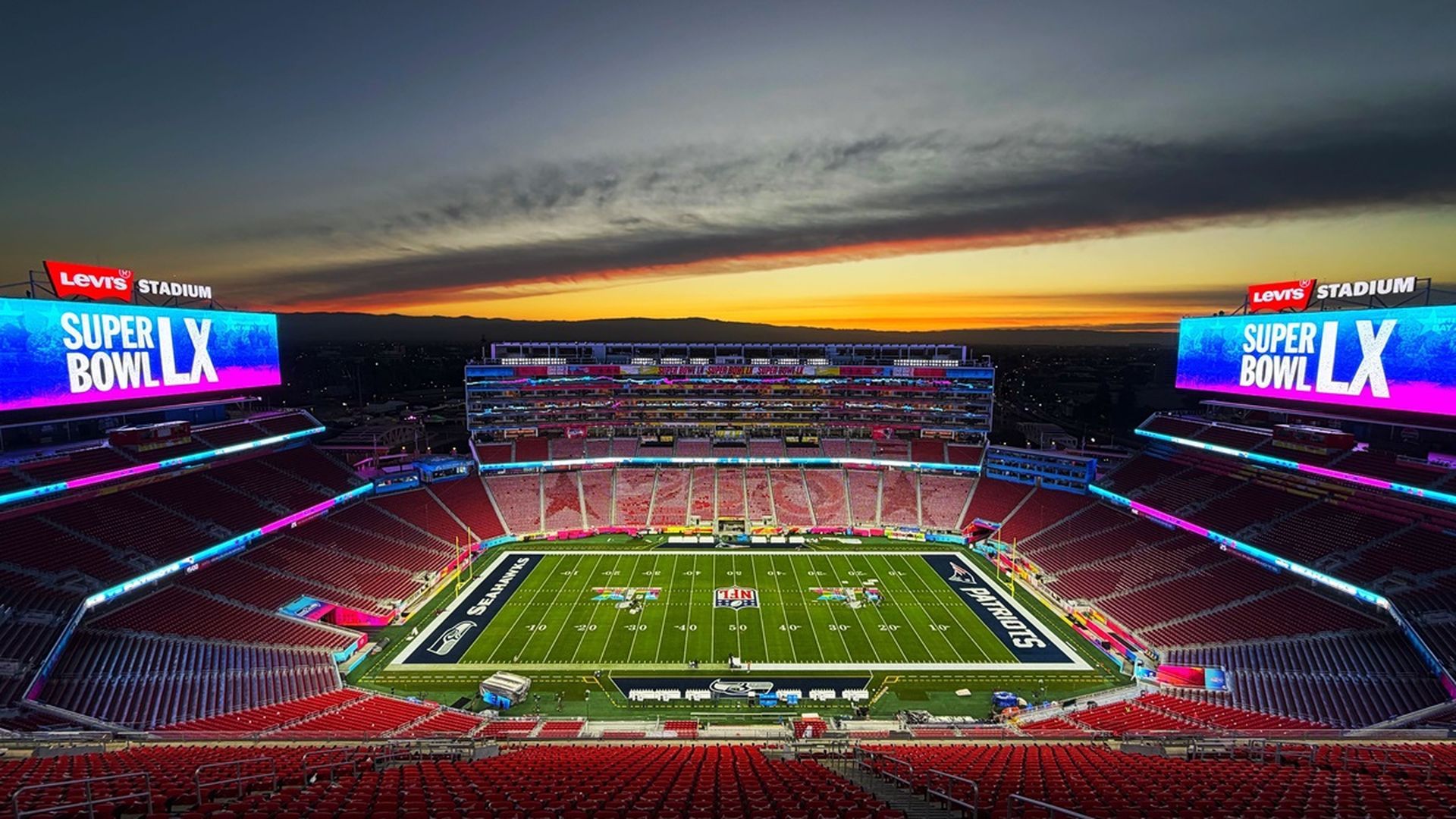 El Levi's Stadium, el estadio de la Super Bowl 2026