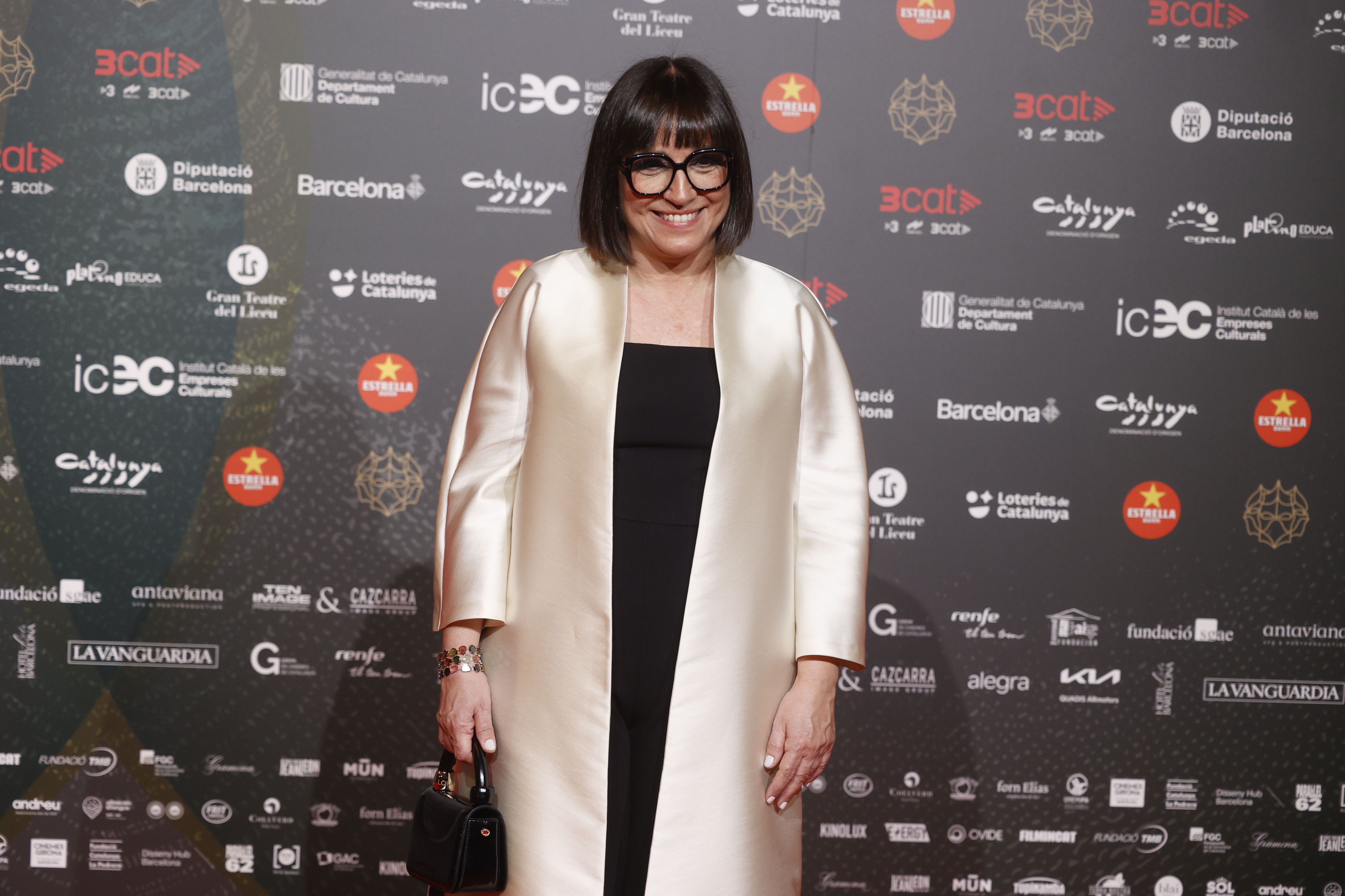 Judith Colell en la alfombra roja de los Premios Gaudí 2026