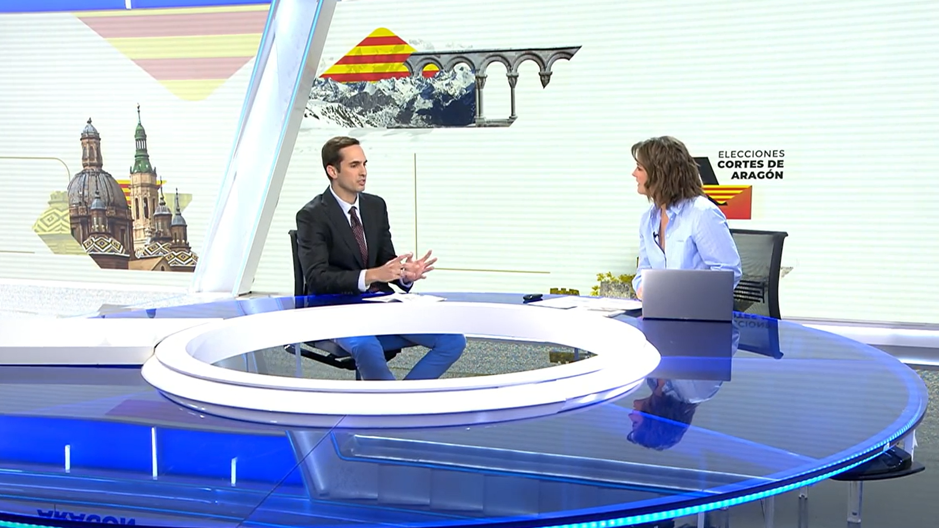 Análisis de los primeros datos del escrutinio en las elecciones de Aragón