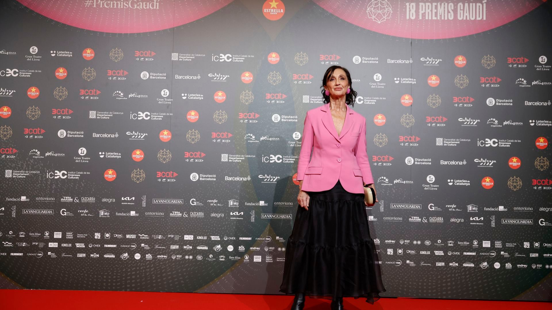Silvia Munt en la alfombra roja de los Premios Gaudí 2026