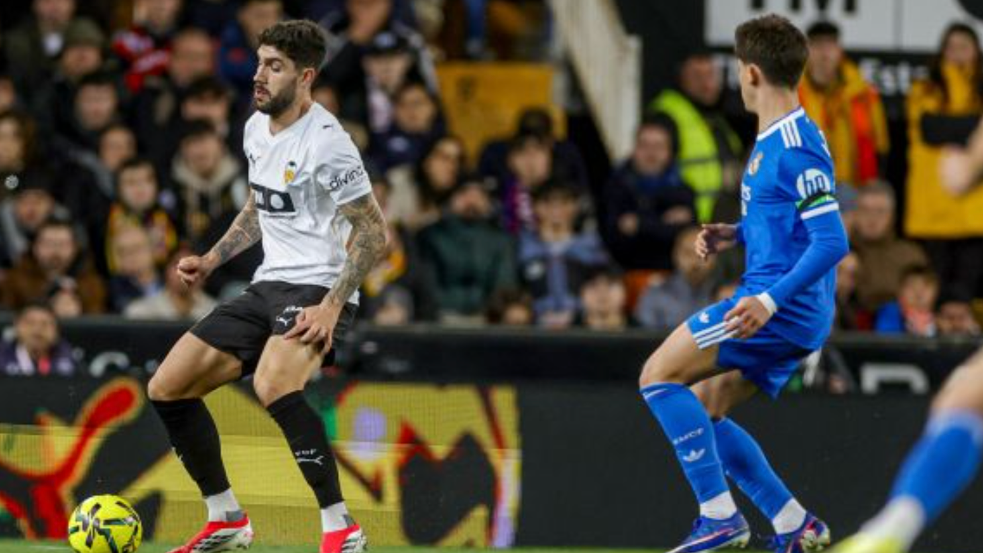 Unai Núñez debuta con el Valencia CF