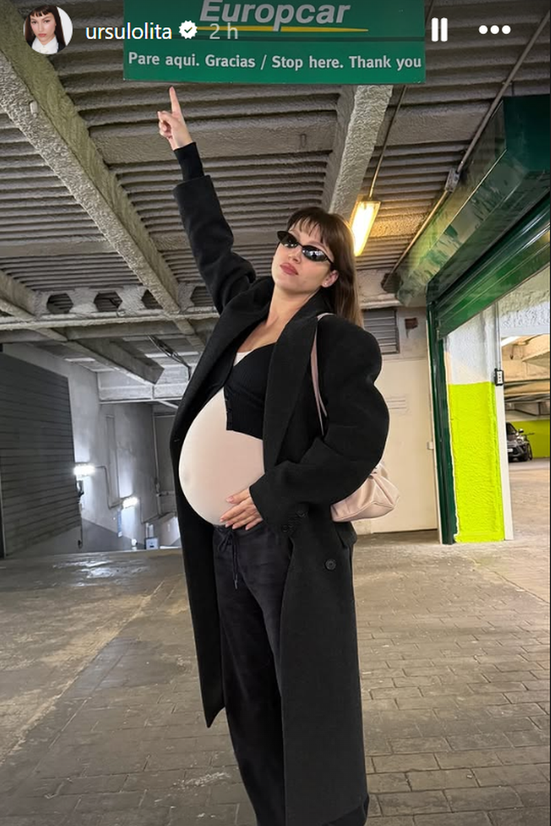 Úrsula Corberó en la recta final de su embarazo