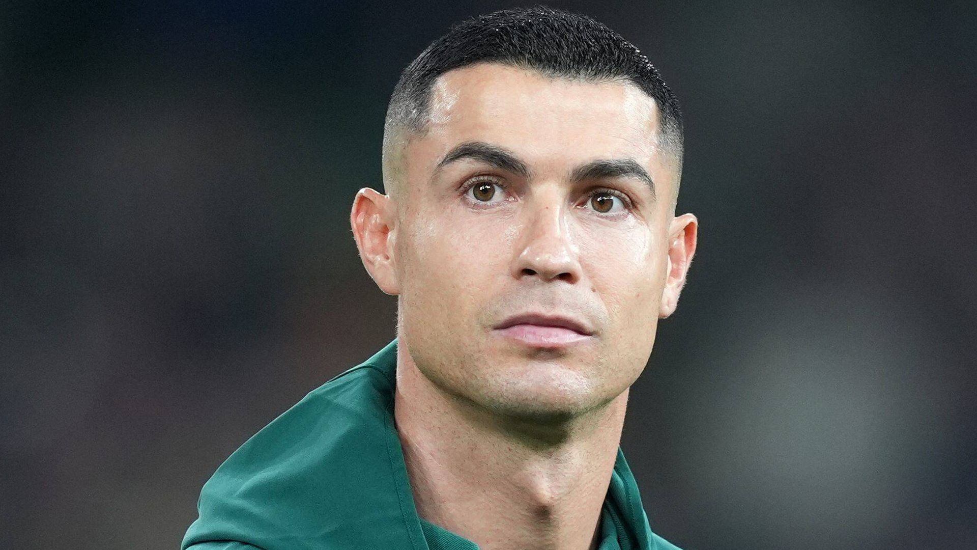 Cristiano Ronaldo en un partido con Portugal