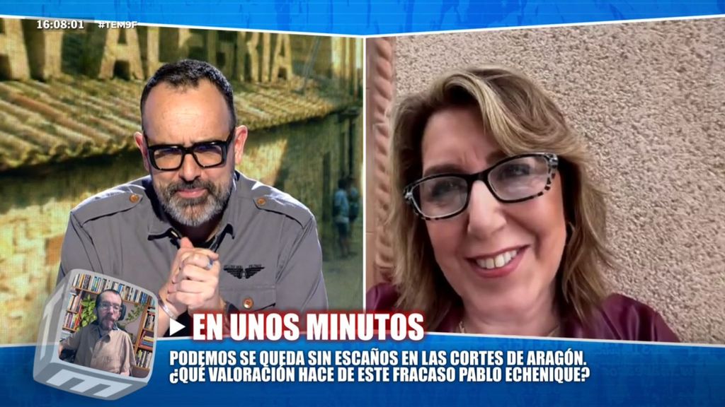 Susana Díaz confiesa si se ha puesto en contacto con Pilar Alegría tras perder las elecciones en Aragón: "Le tengo un cariño enorme"