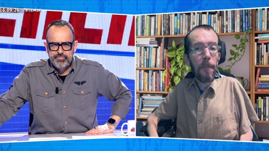 Pablo Echenique se pronuncia sobre el 'batacazo' electoral de Podemos en las elecciones de Aragón: "Buenas tardes, por decir algo"