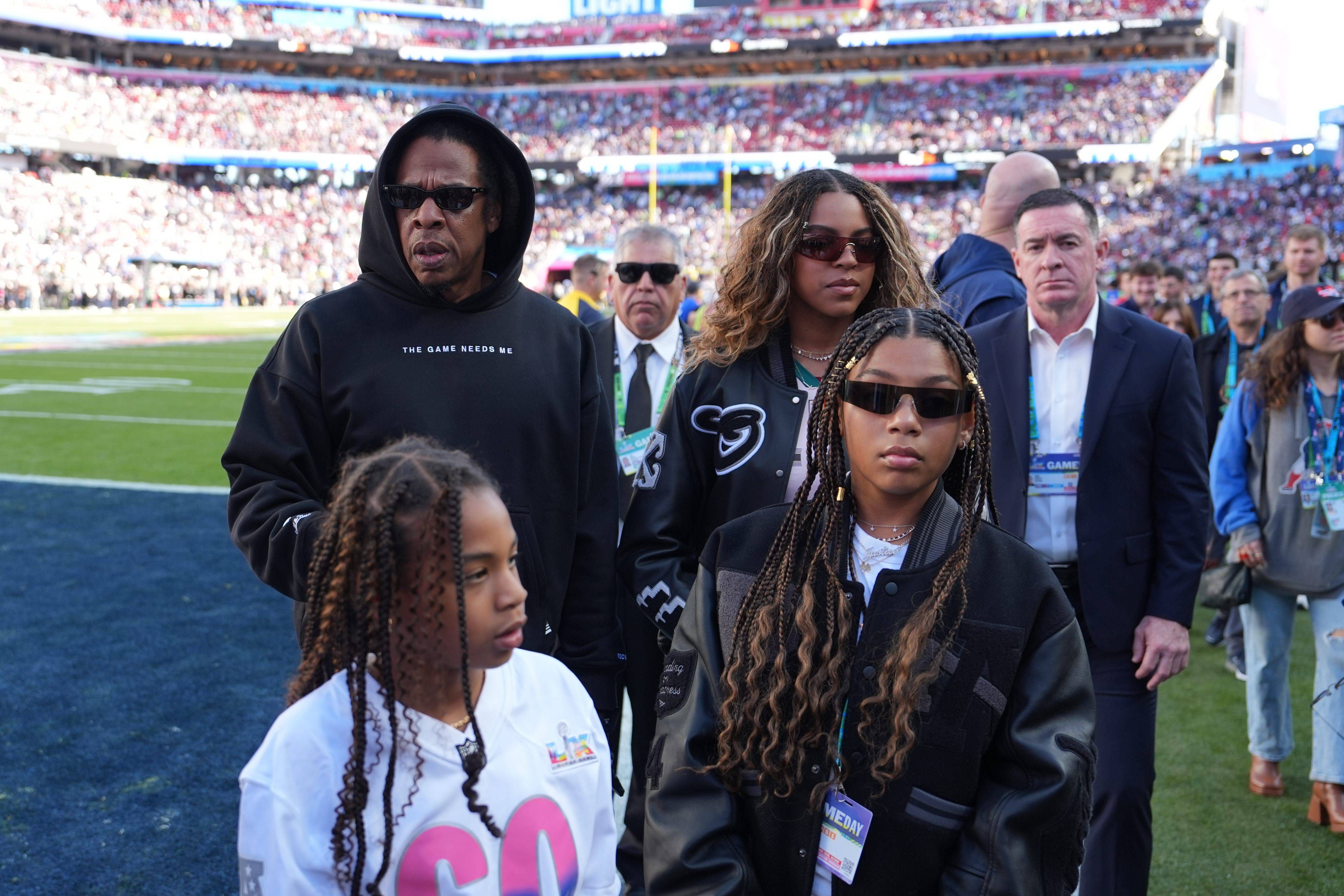 Jay-Z y sus hijas