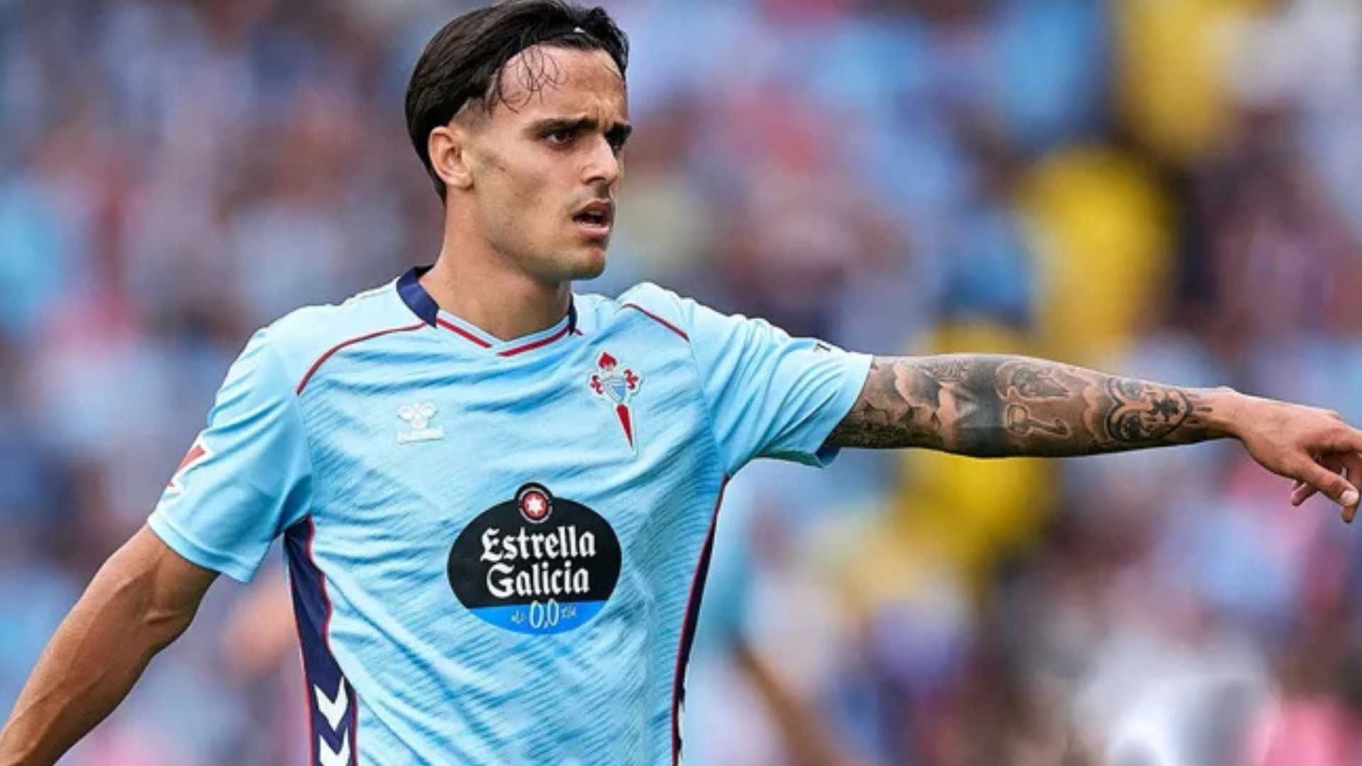 Miguel Román, centrocampista del Celta