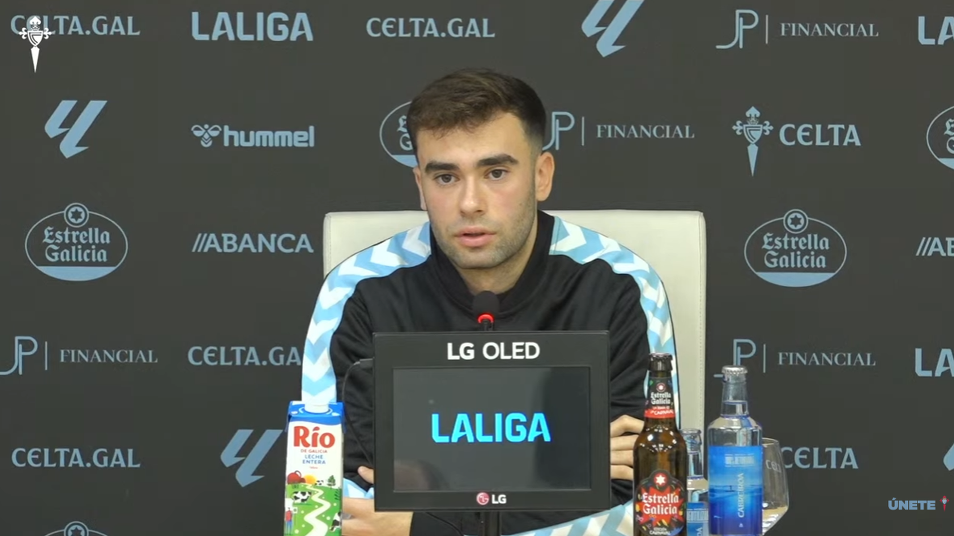 Álvaro Núñez, en su presentación