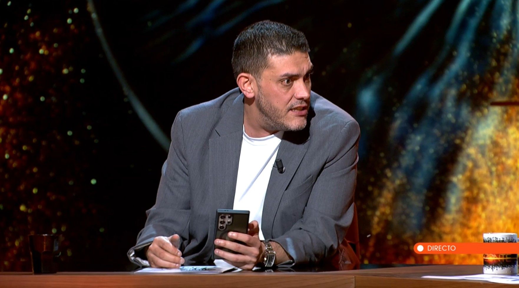 Jorge Calabrés destapa el mensaje que le envió Leire Díez tras una información que dio hace escasos días