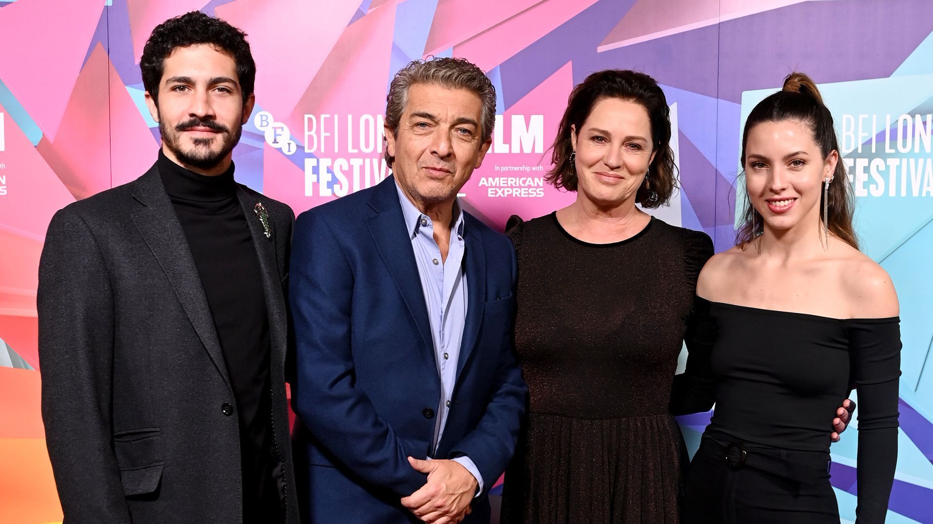 La familia Darín, en una fotografía de archivo